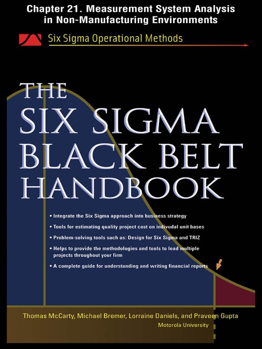 Cover image for Measurement System Analysis